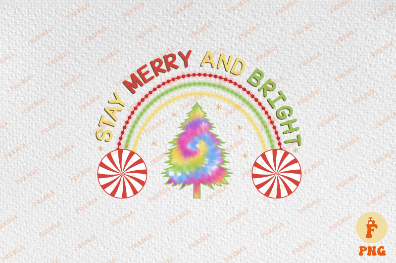 stay-merry-and-bright-hippie-christmas