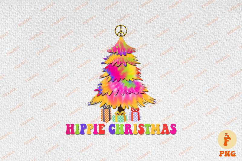 hippie-christmas-tie-dye-xmas-tree