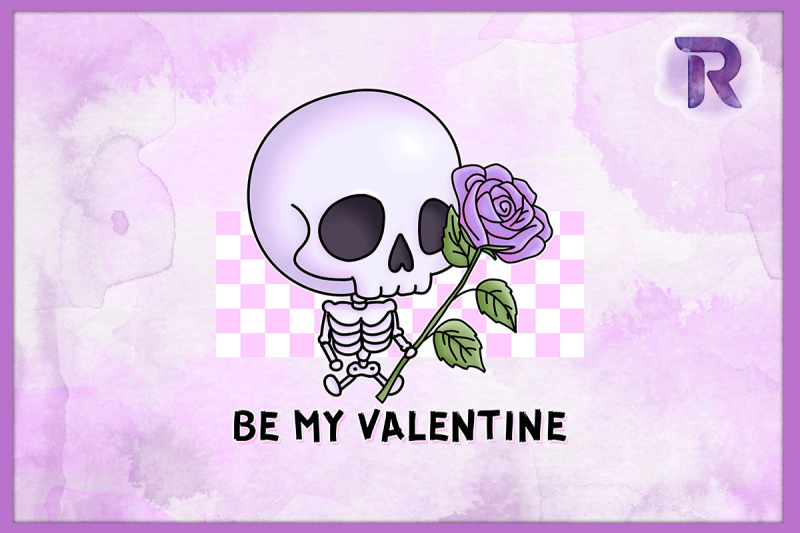 be-my-valentine-chibi-skeleton-rose