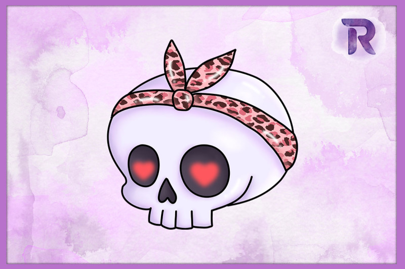 chic-skeleton-bandana-chibi-valentine