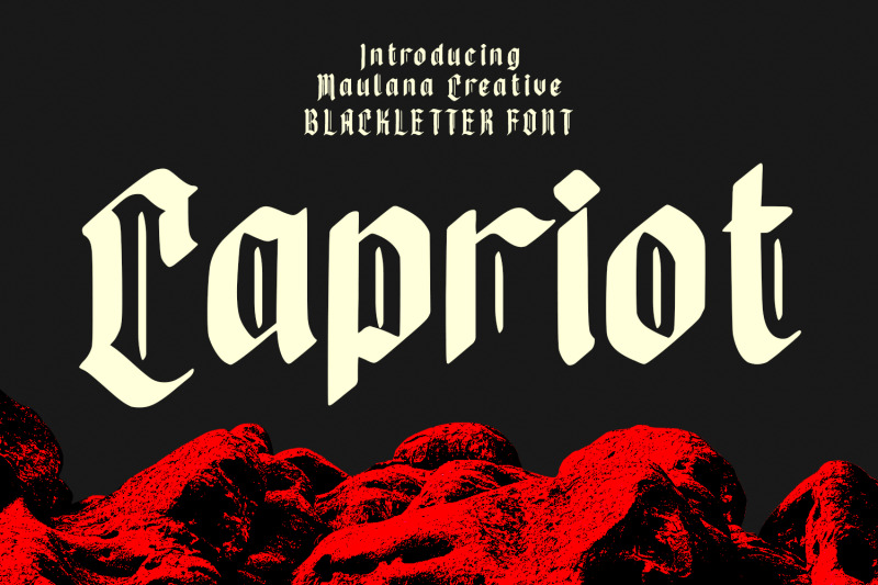 capriot-blackletter-font