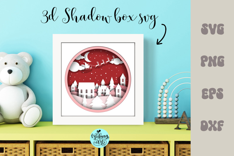 christmas-scene-shadow-box-svg-paper-cut-svg-cardstock-svg