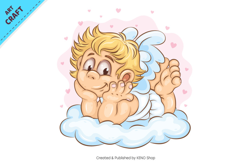 cartoon-cupid-on-cloud-clipart