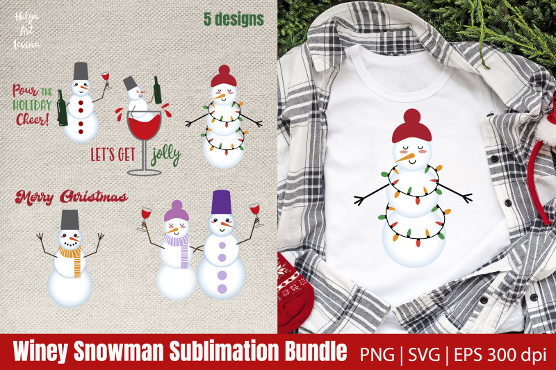 winey-snowman-sublimation-bundle