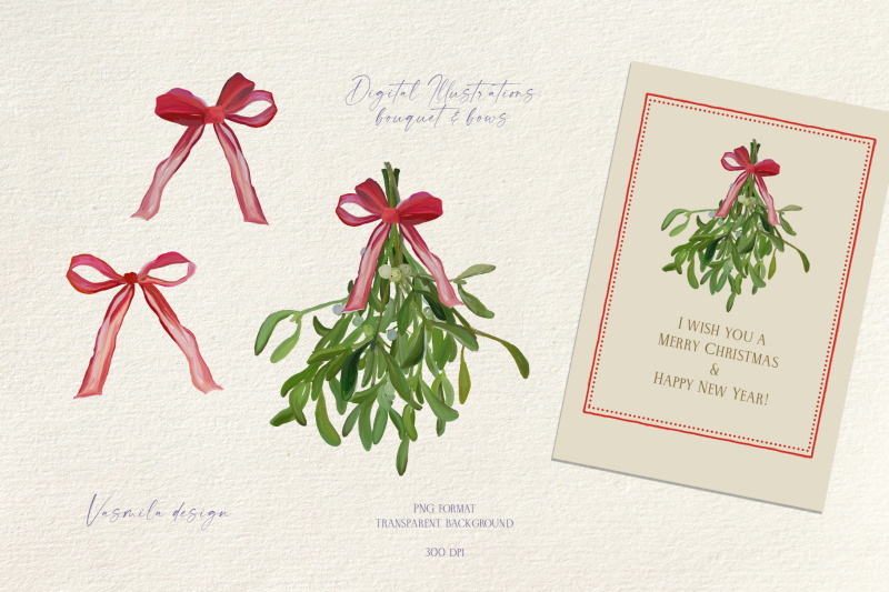 christmas-mistletoe-borders-and-frames-vintage-style-garlands-png