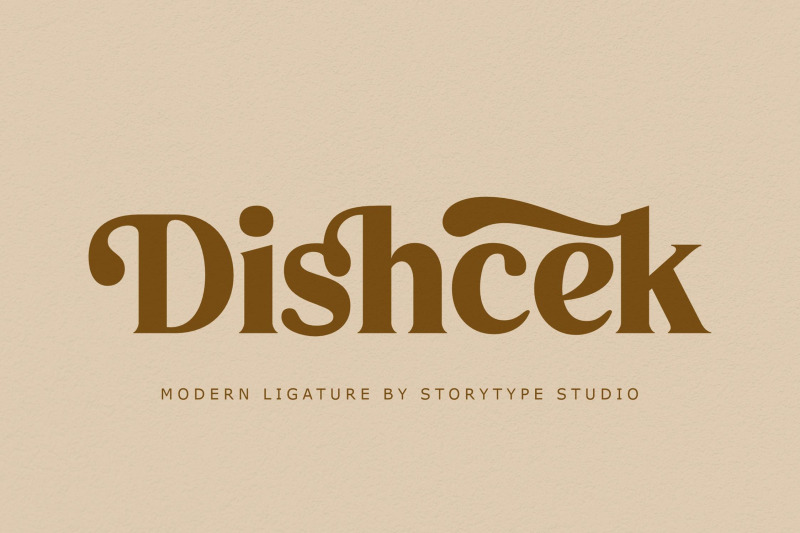 dishcek-typeface