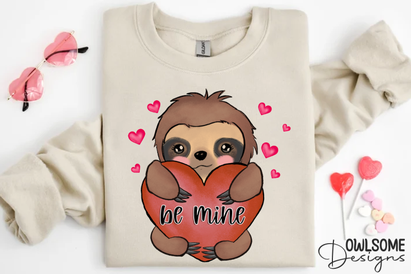 sloth-be-mine-valentine-png
