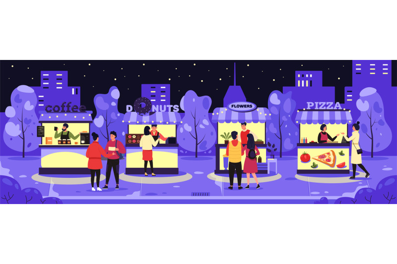 night-street-market-cartoon-scenery-of-local-festival-with-grocery-st