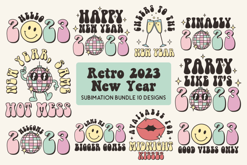 retro-2023-new-year-sublimation-bundle