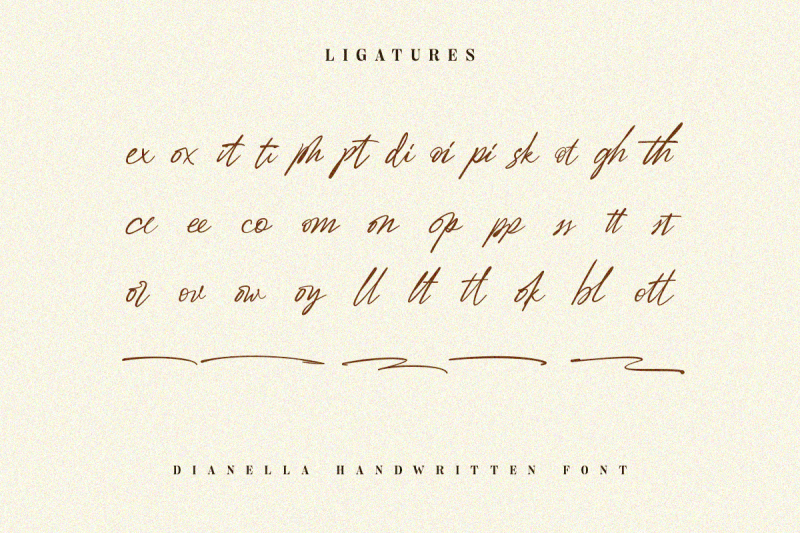 dianella-handwritten-script