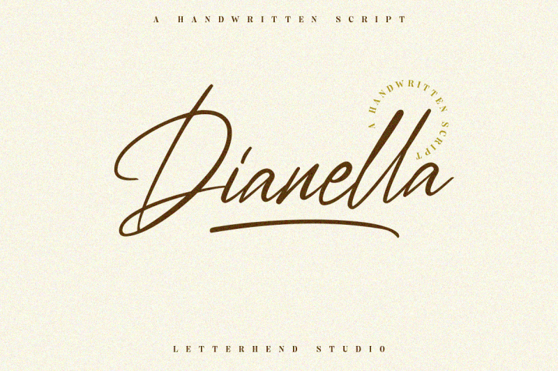 dianella-handwritten-script