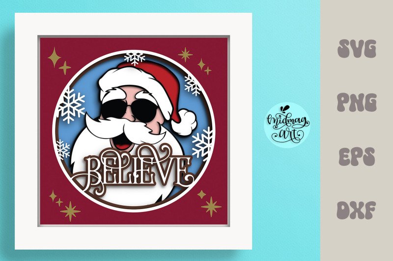 believe-shadow-box-svg-christmas-scene-shadow-box-svg