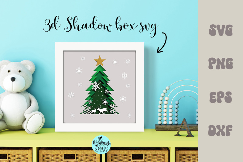 christmas-tree-shadow-box-svg