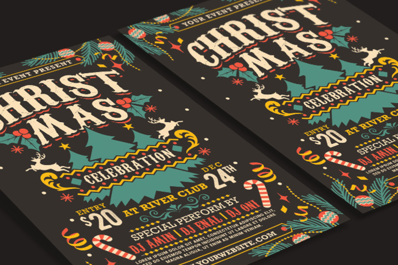 christmas-celebration-flyer-templates