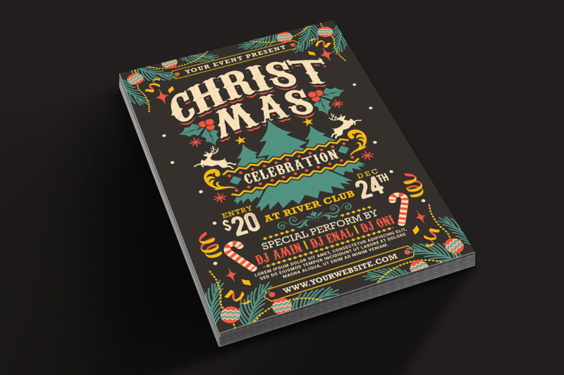 christmas-celebration-flyer-templates