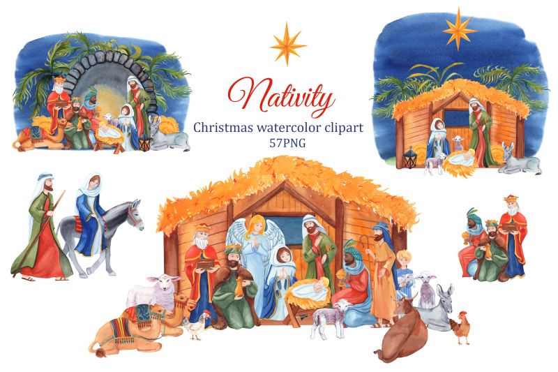 nativity-watercolor-clipart
