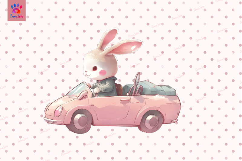 pink-bunny-riding-car-valentine