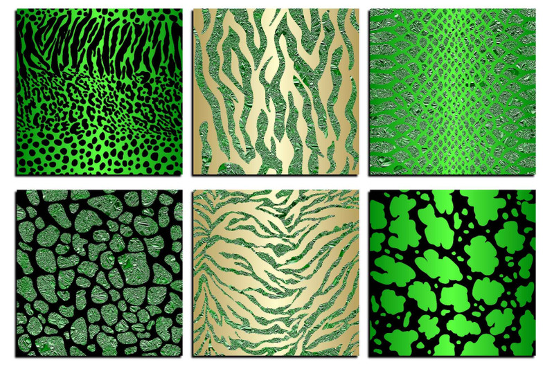 emerald-safari-animal-print-seamless-digital-paper