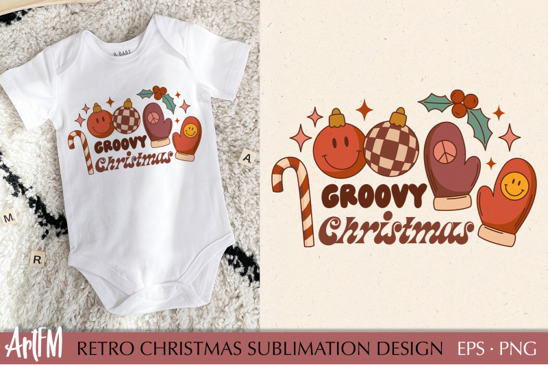 retro-christmas-sublimation-print-groovy-christmas-png
