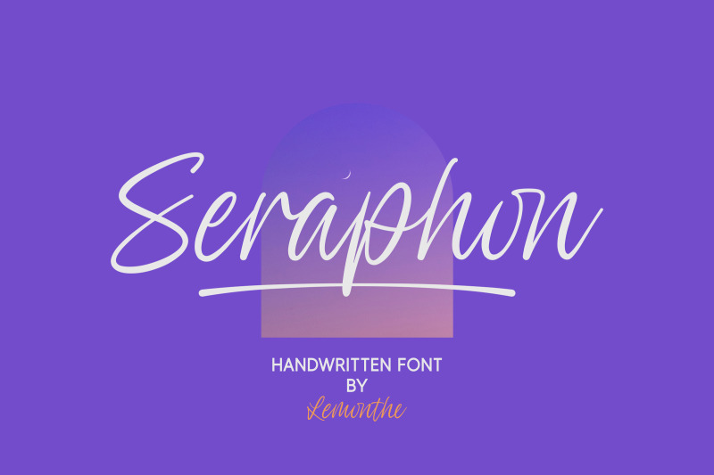 seraphon-handwritten-font