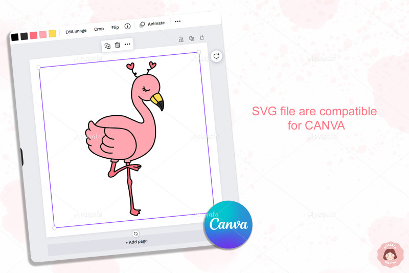 flamingo-valentine-and-rose-for-canva-valentine-illustration-bundle