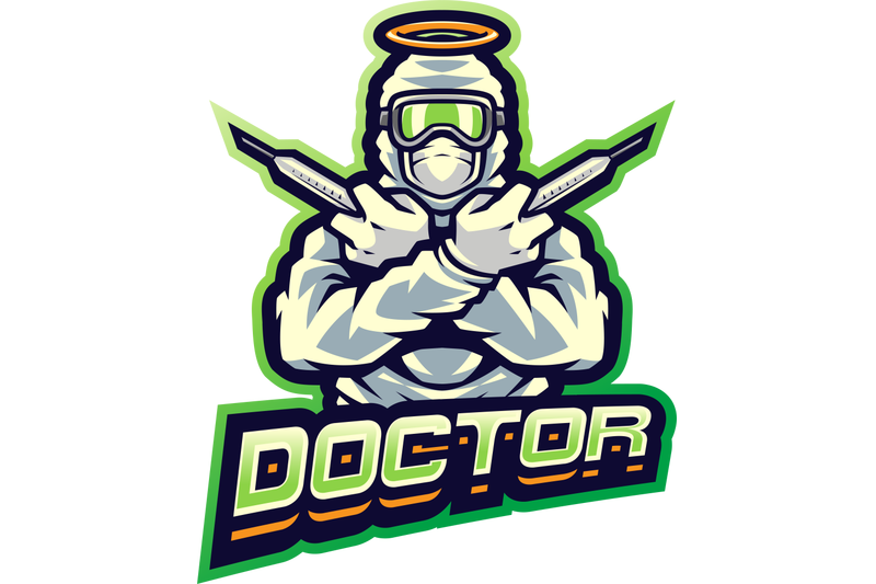 the-doctor-esport-mascot-logo