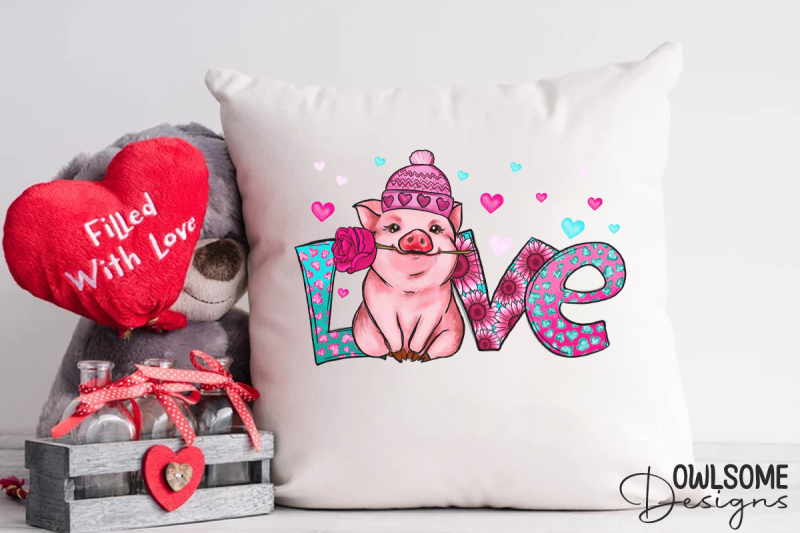 love-pig-valentine-png-sublimation-design