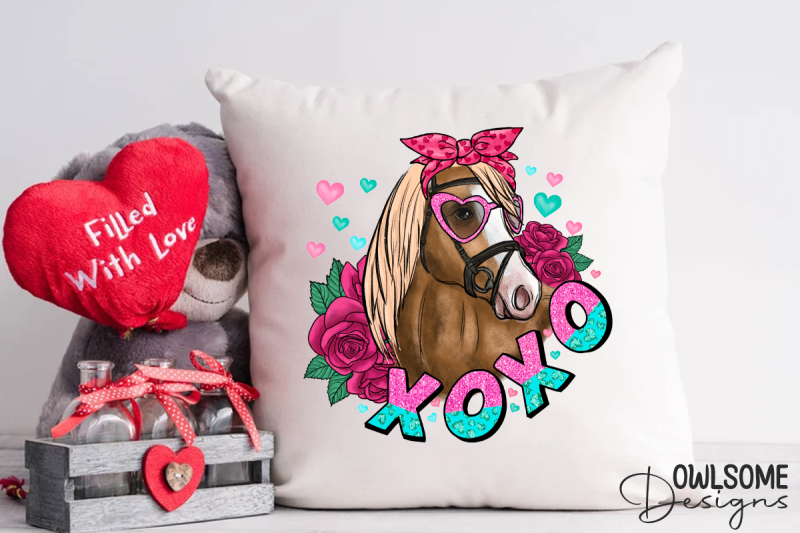 horse-xoxo-valentine-png-sublimation