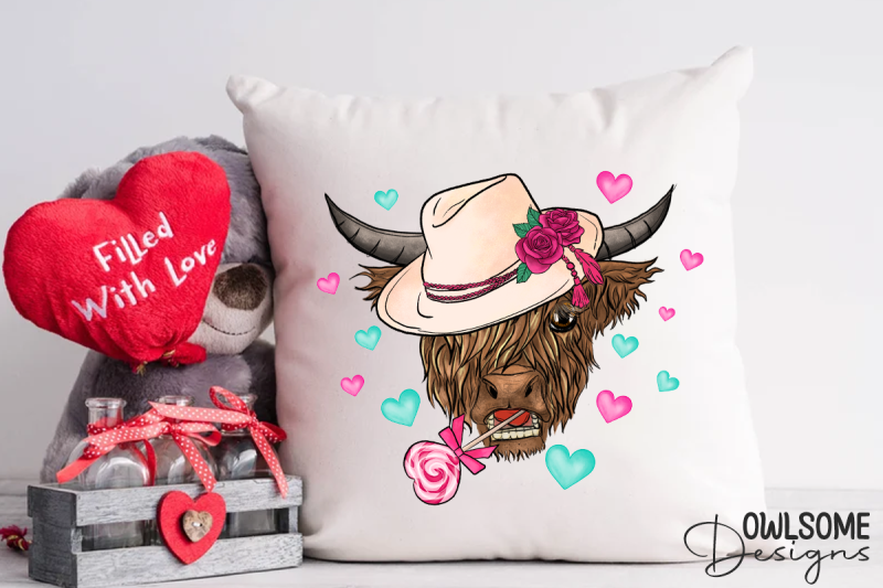 highland-cow-valentine-png-sublimation