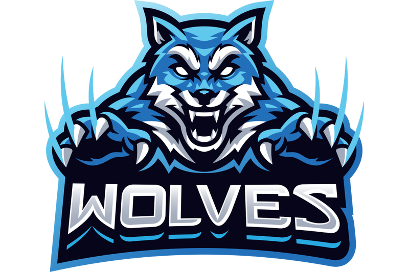 wolves-esport-mascot-logo-design