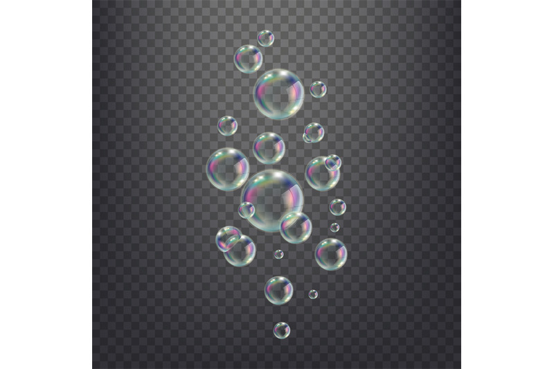 3d-soap-balls-realistic-transparent-bubbles-detergent-air-blowing-co
