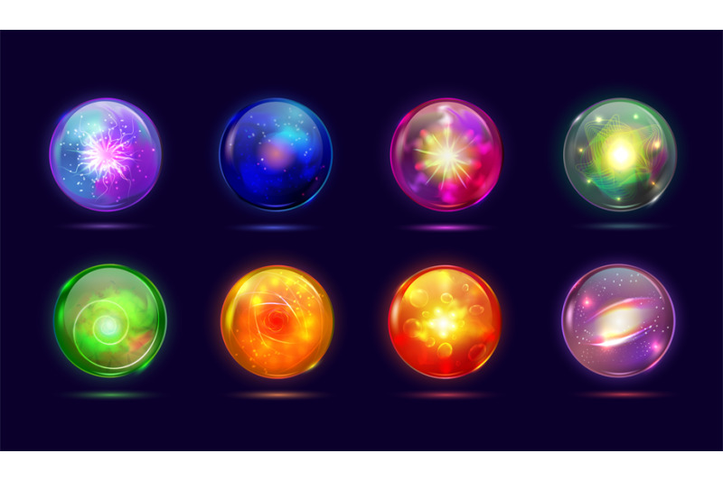 magic-mysterious-orbs-fantasy-glowing-balls-energy-sphere-round-glas