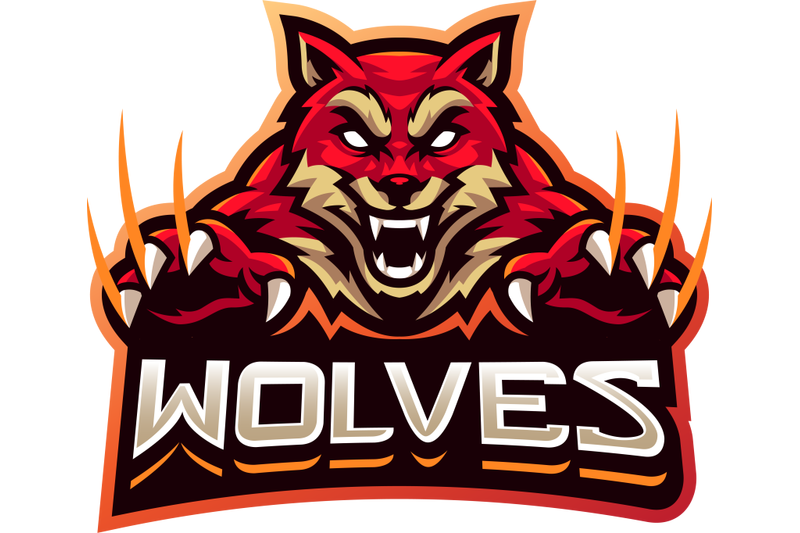 wolves-esport-mascot-logo-design