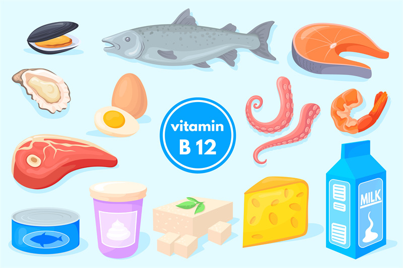 vitamin-b12-products-healthy-food-fish-meat-milk-cheese-egg-salmon-c