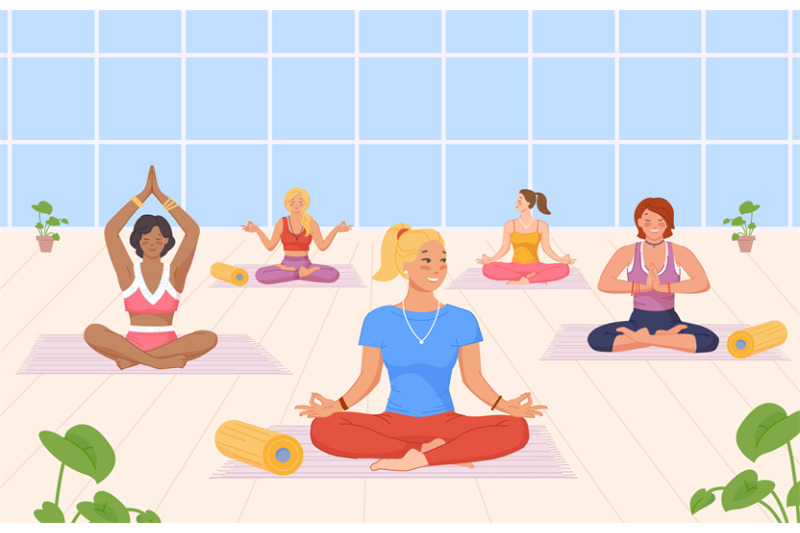 exercise-yoga-group-meditation-breath-funny-aerobics-fitness-scuola