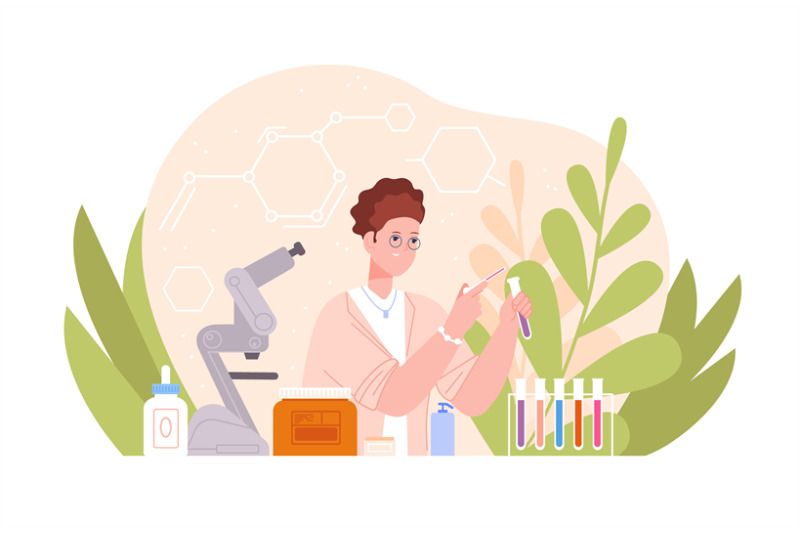 invention-organic-product-woman-pharmacist-lab-invents-natural-herbal