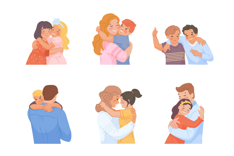 children-warm-hugging-parent-hug-kid-family-embrace-child-kids-rela