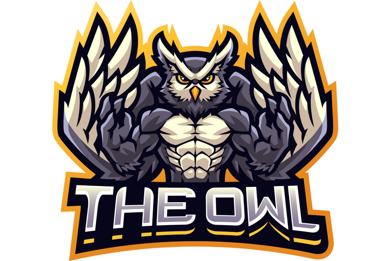 the-owl-fighter-esport-mascot-logo-design