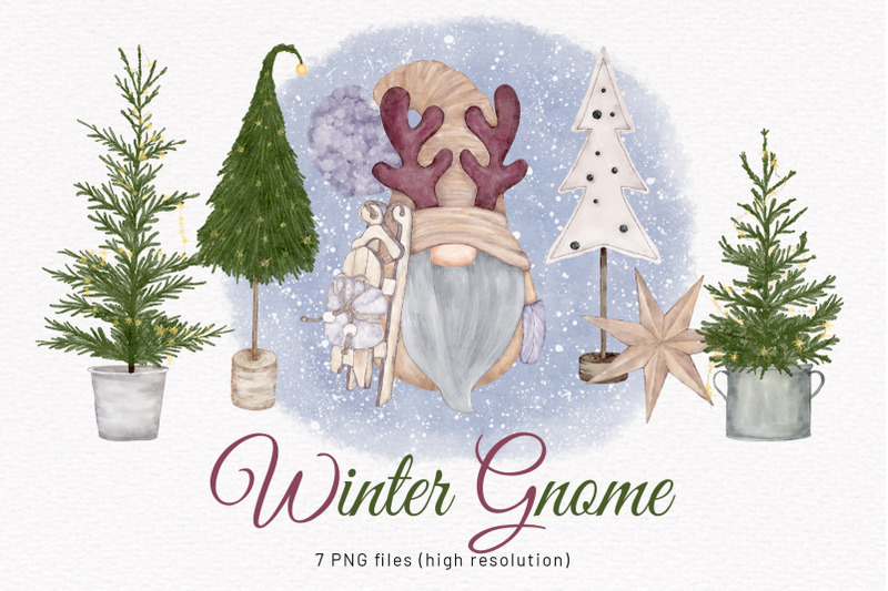 christmas-winter-gnome-xmas-tree-pot-garlands-star-toy-holiday-decor