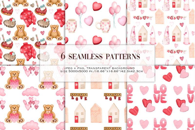 valentine-039-s-day-seamless-patterns-set