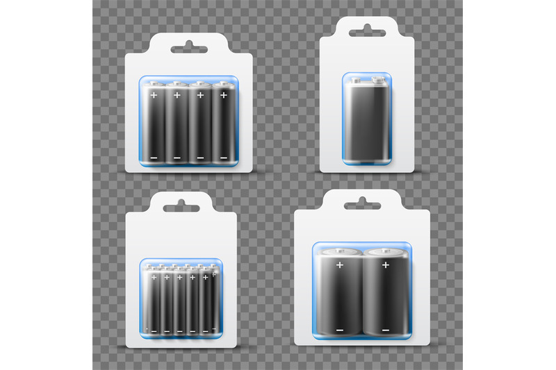 realistic-battery-packages-different-sizes-and-types-mockup-electric