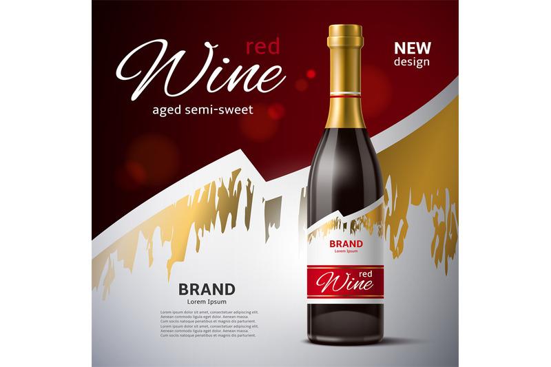 realistic-red-wine-bottle-poster-3d-isolated-glass-packaging-alcoholi
