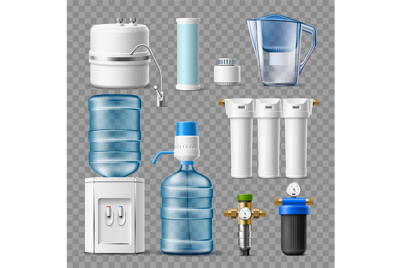 realistic-water-filters-different-home-drinking-water-treatment-devic