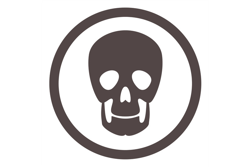 skull-icon-human-head-bone-medical-symbol