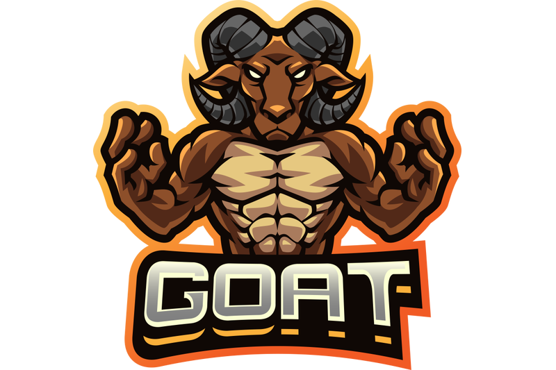 goat-fighter-esport-mascot-logo-design