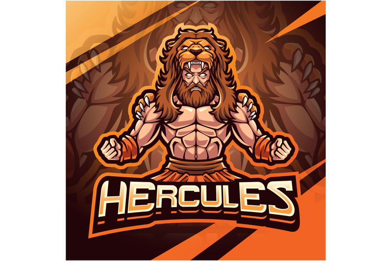 heracles-esport-mascot-logo-design