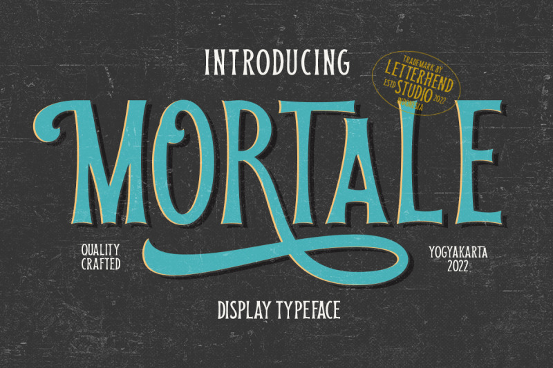 mortale-display-font