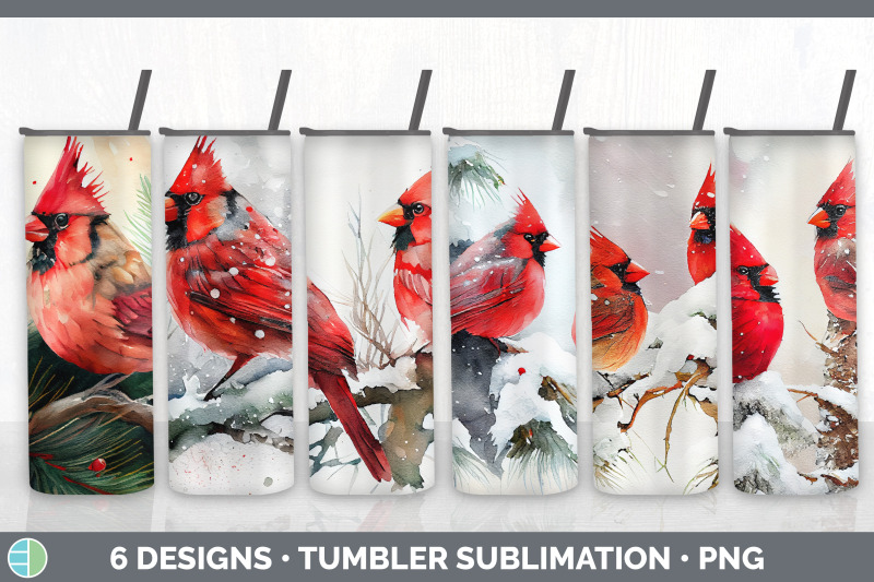 christmas-cardinal-tumbler-sublimation-bundle