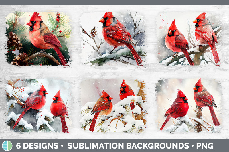 christmas-cardinal-distressed-sublimation-background-panel