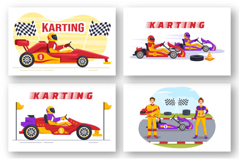 15-karting-sport-illustration